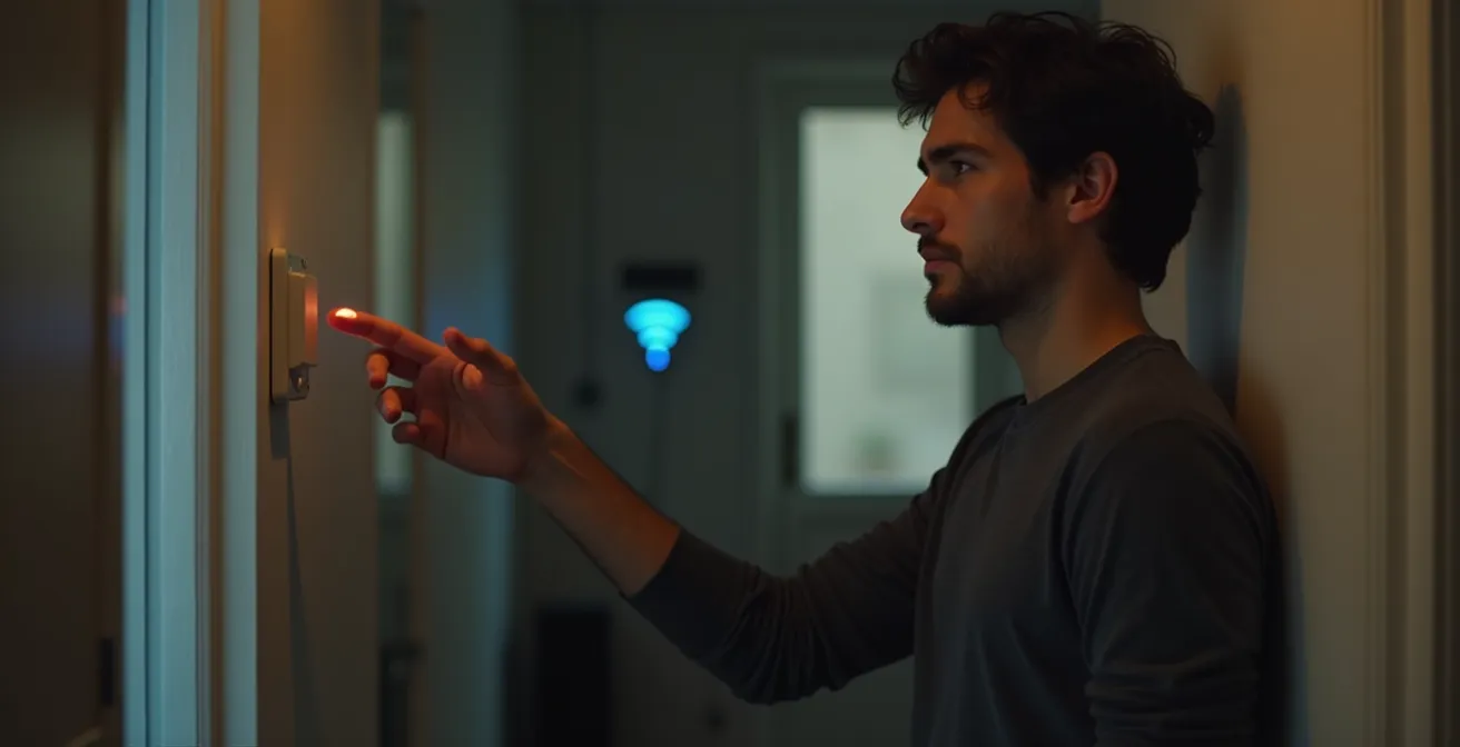 Schéma comparatif montrant la différence de latence entre commande cloud et locale